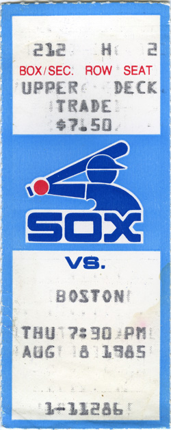 Game #1646 (Aug 8, 1985)