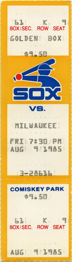 Game #1647 (Aug 9, 1985)