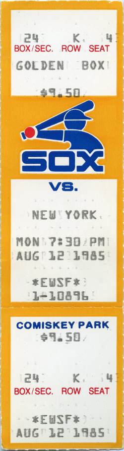 Game #1650 (Aug 12, 1985)