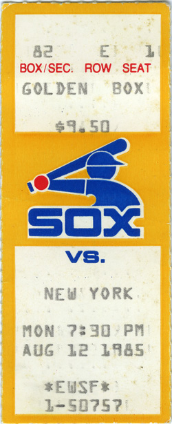 Game #1650 (Aug 12, 1985)