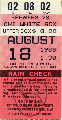 Game #1656 (Aug 18, 1985)