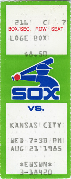 Game #1658 (Aug 21, 1985)