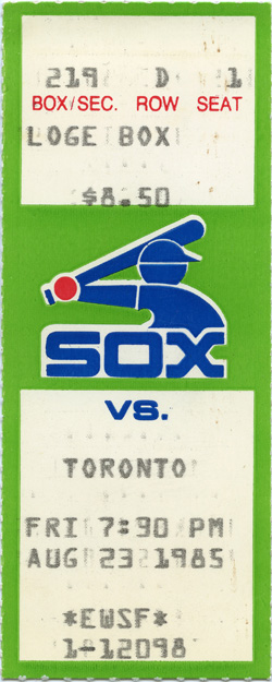 Game #1660 (Aug 23, 1985)