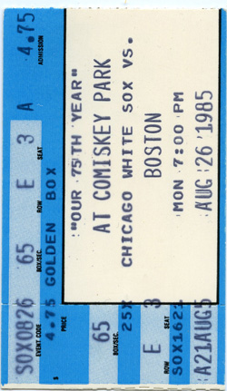 Game #1663 (Aug 26, 1985)