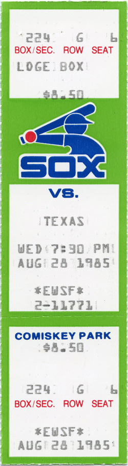 Game #1665 (Aug 28, 1985)