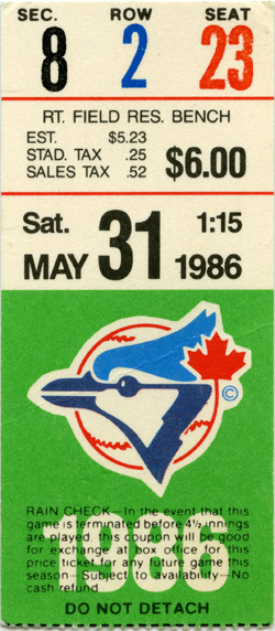 Game #1748 (May 31, 1986)