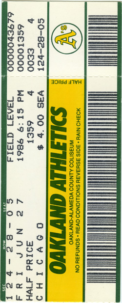 Game #1770 (Jun 27, 1986)