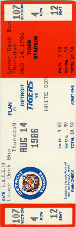 Game #1801 (Aug 14, 1986)