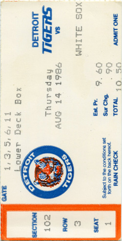 Game #1801 (Aug 14, 1986)