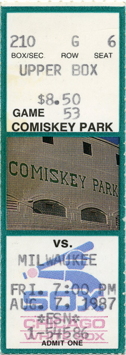 Game #1917 (Aug 7, 1987)