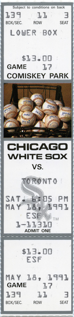 Game #2307 (May 18, 1991)