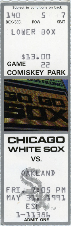 Game #2317 (May 31, 1991)