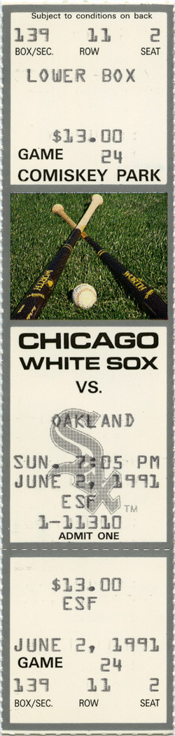 Game #2319 (Jun 2, 1991)