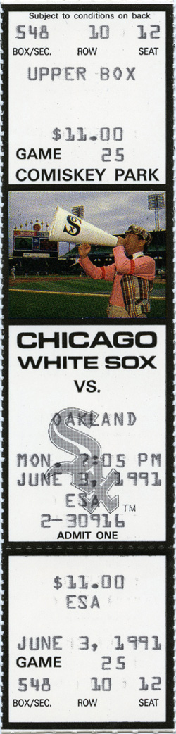 Game #2320 (Jun 3, 1991)