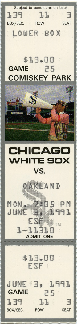 Game #2320 (Jun 3, 1991)