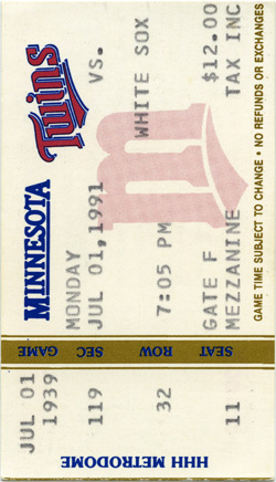 Game #2343 (Jul 1, 1991)