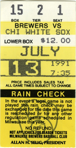 Game #2351 (Jul 13, 1991)