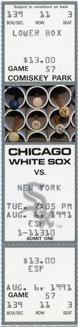 Game #2365 (Aug 6, 1991)