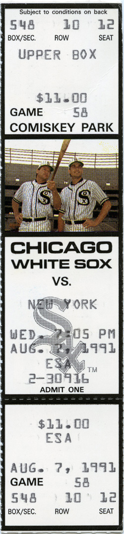 Game #2366 (Aug 7, 1991)