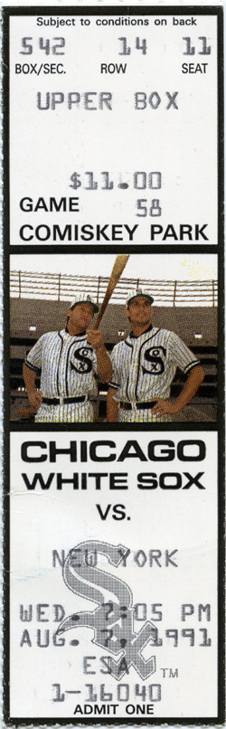 Game #2366 (Aug 7, 1991)