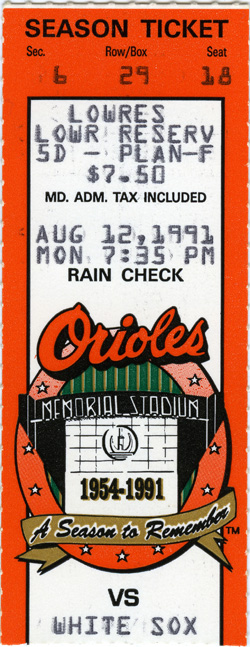 Game #2369 (Aug 12, 1991)