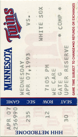 Game #2475 (Apr 7, 1993)