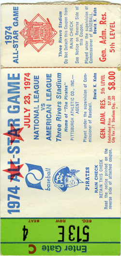 All-Star Game (Jul 23, 1974)