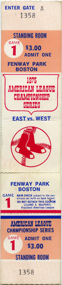 Post Season Game (Oct 4, 1975)