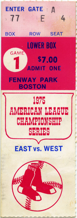 Post Season Game (Oct 4, 1975)