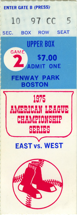 Post Season Game (Oct 5, 1975)