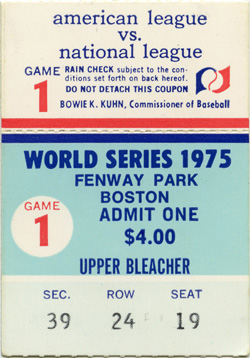 Post Season Game (Oct 11, 1975)